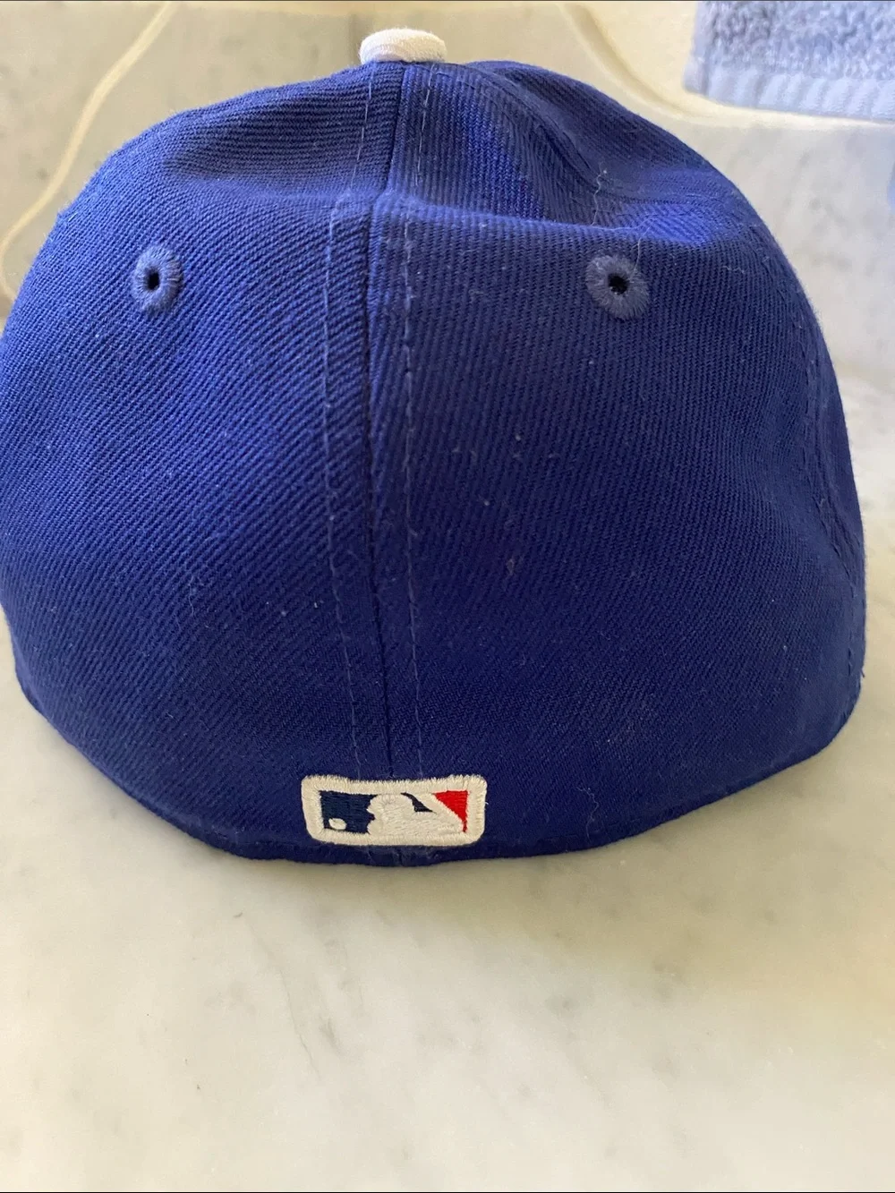 New Era Kids LA Baseball Cap - Royal Blue & White